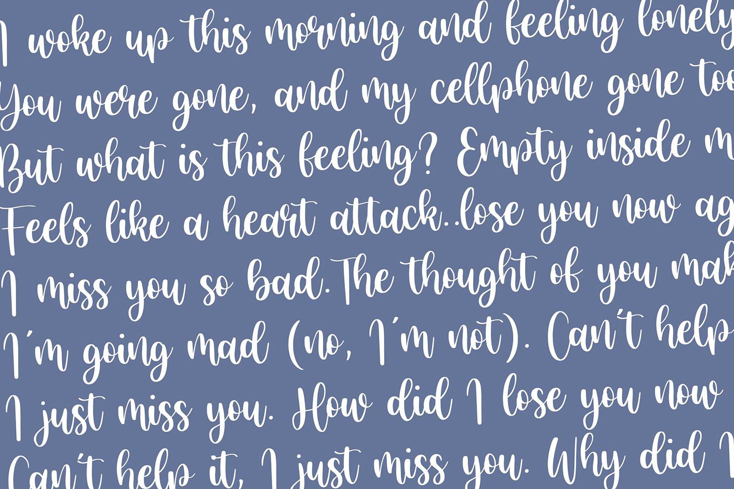Goldie Rainbow Font sample