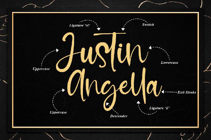 Good Idea Font sample