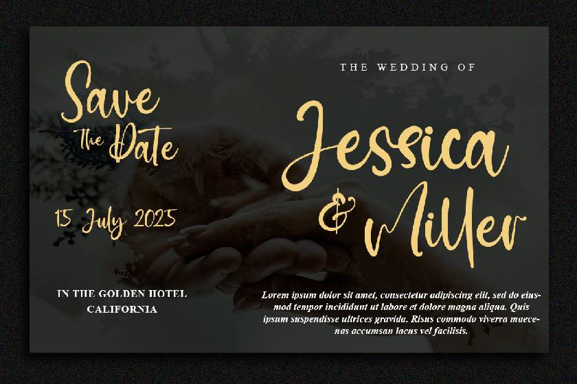 Good Idea Font sample