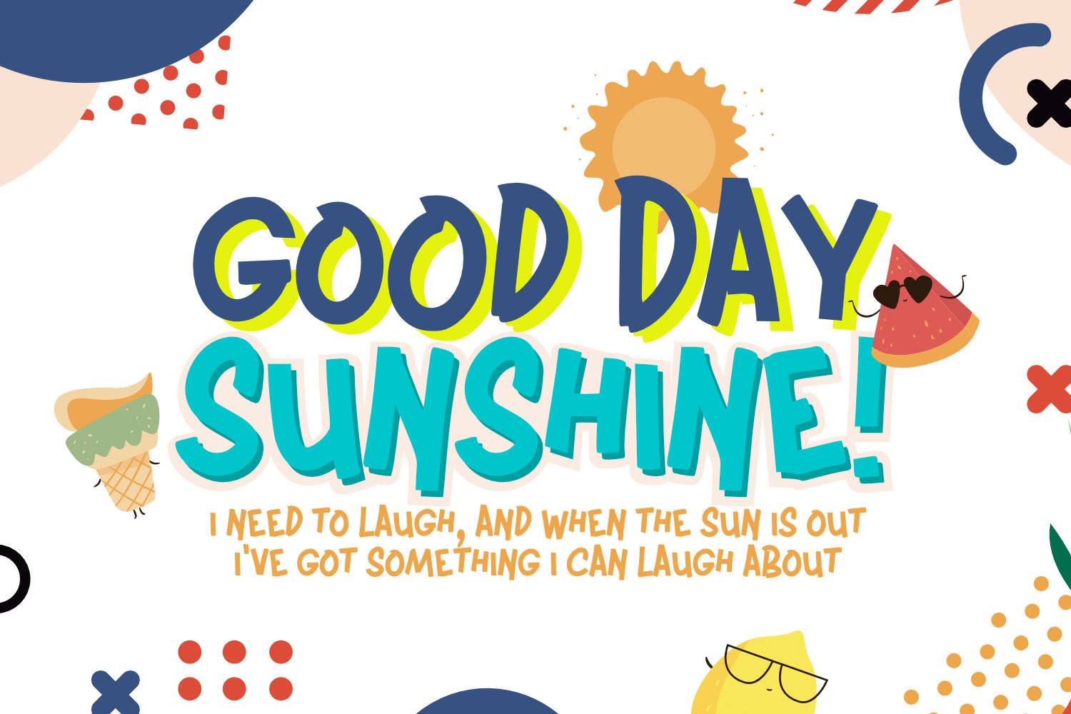 Goodzillaz Font sample