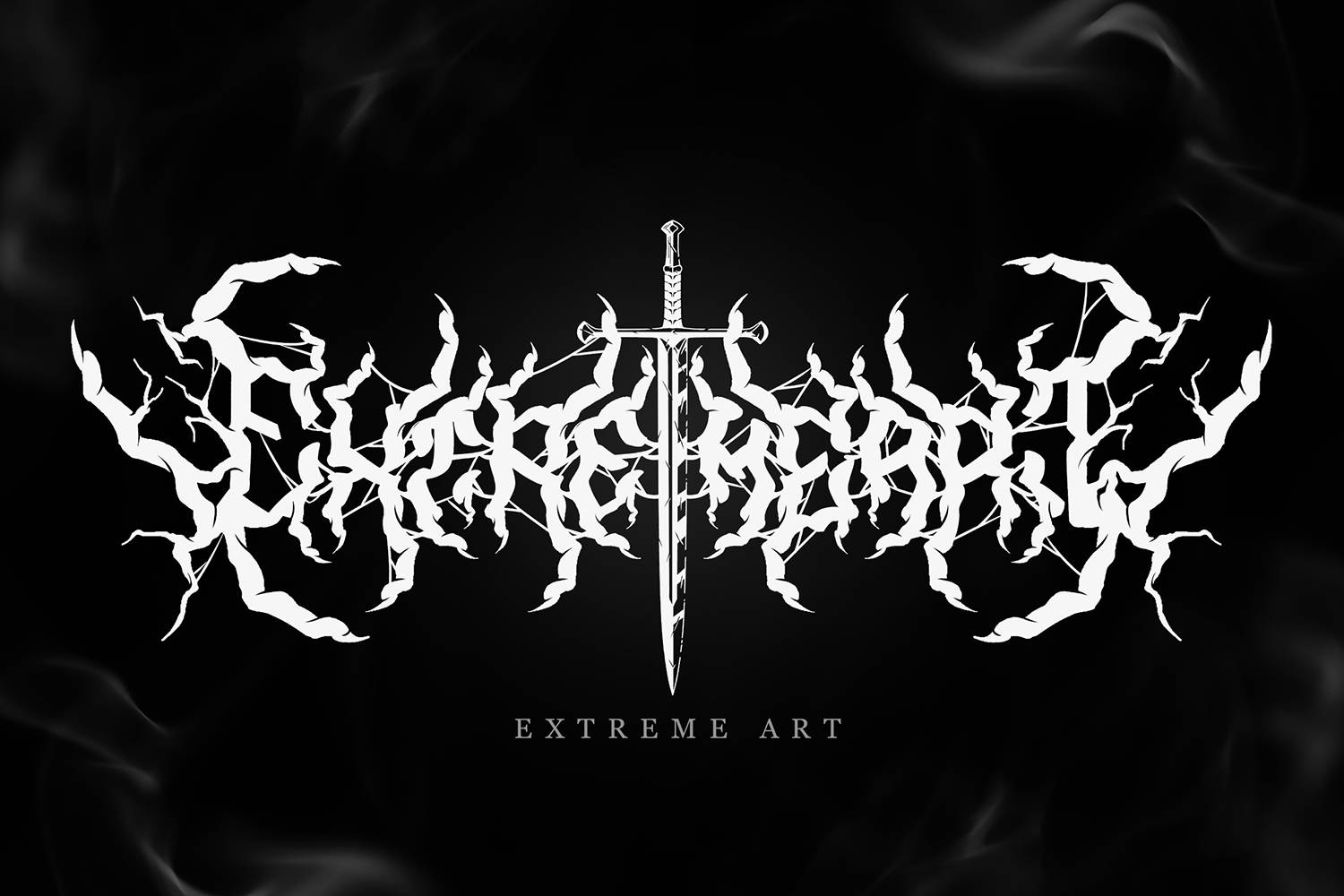 Gorezack Font sample