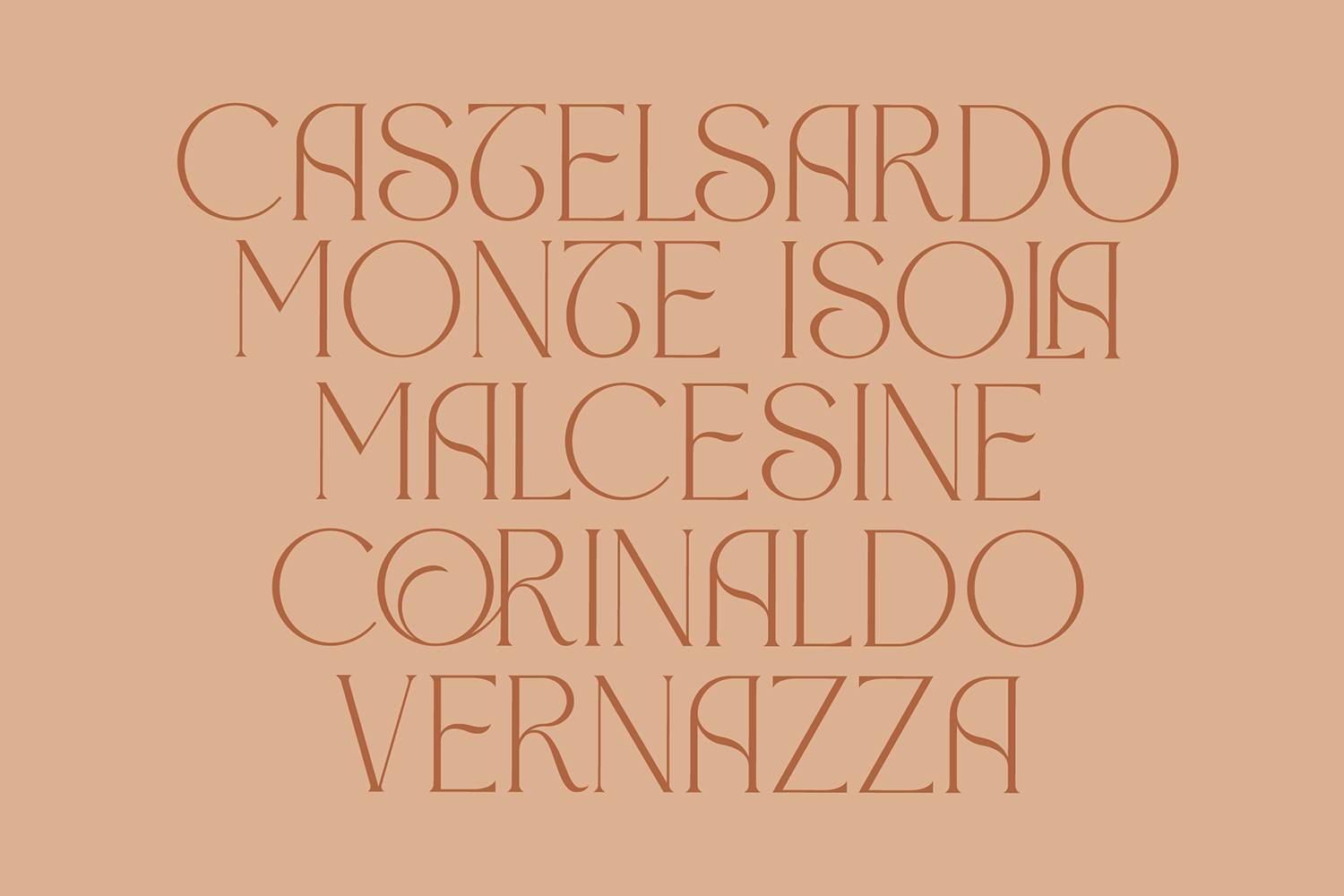 Gorthe Font sample