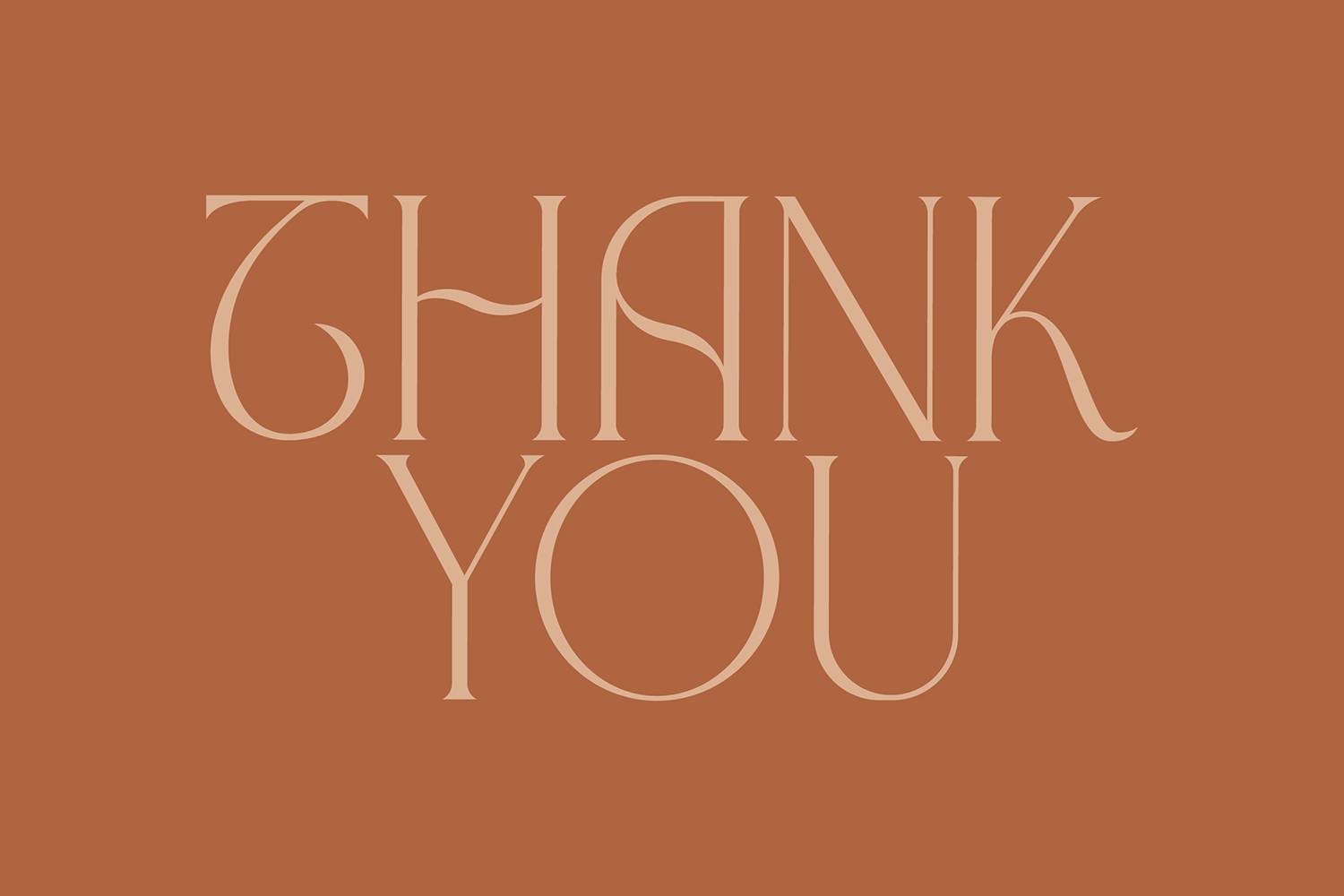 Gorthe Font sample