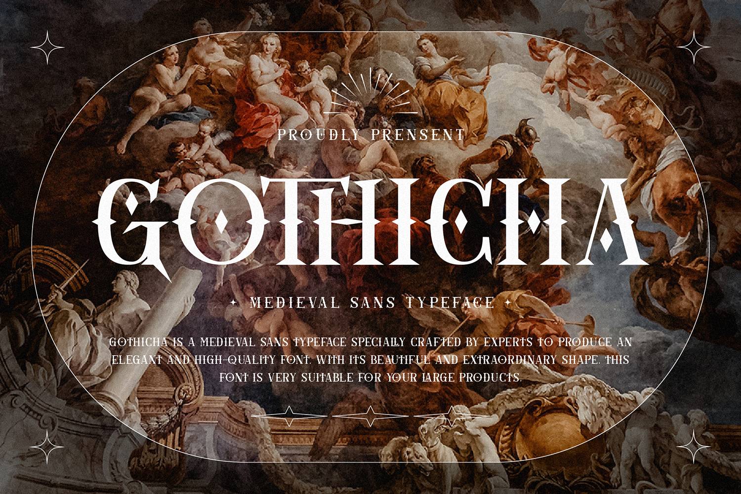 Gothicha Font sample