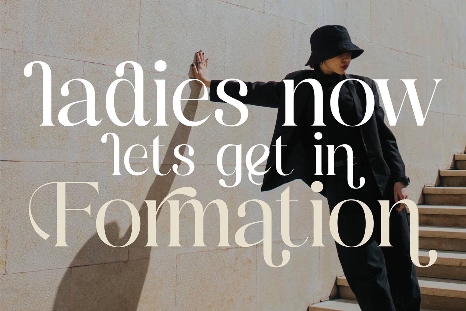 Graditen Font sample