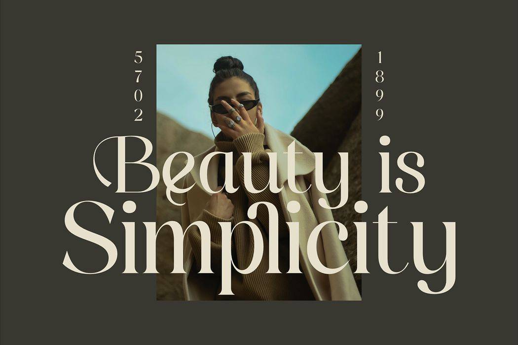 Graditen Font sample