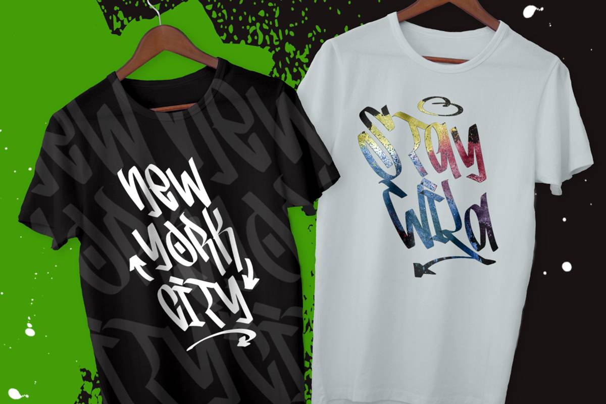 Graffity Stylish Font sample