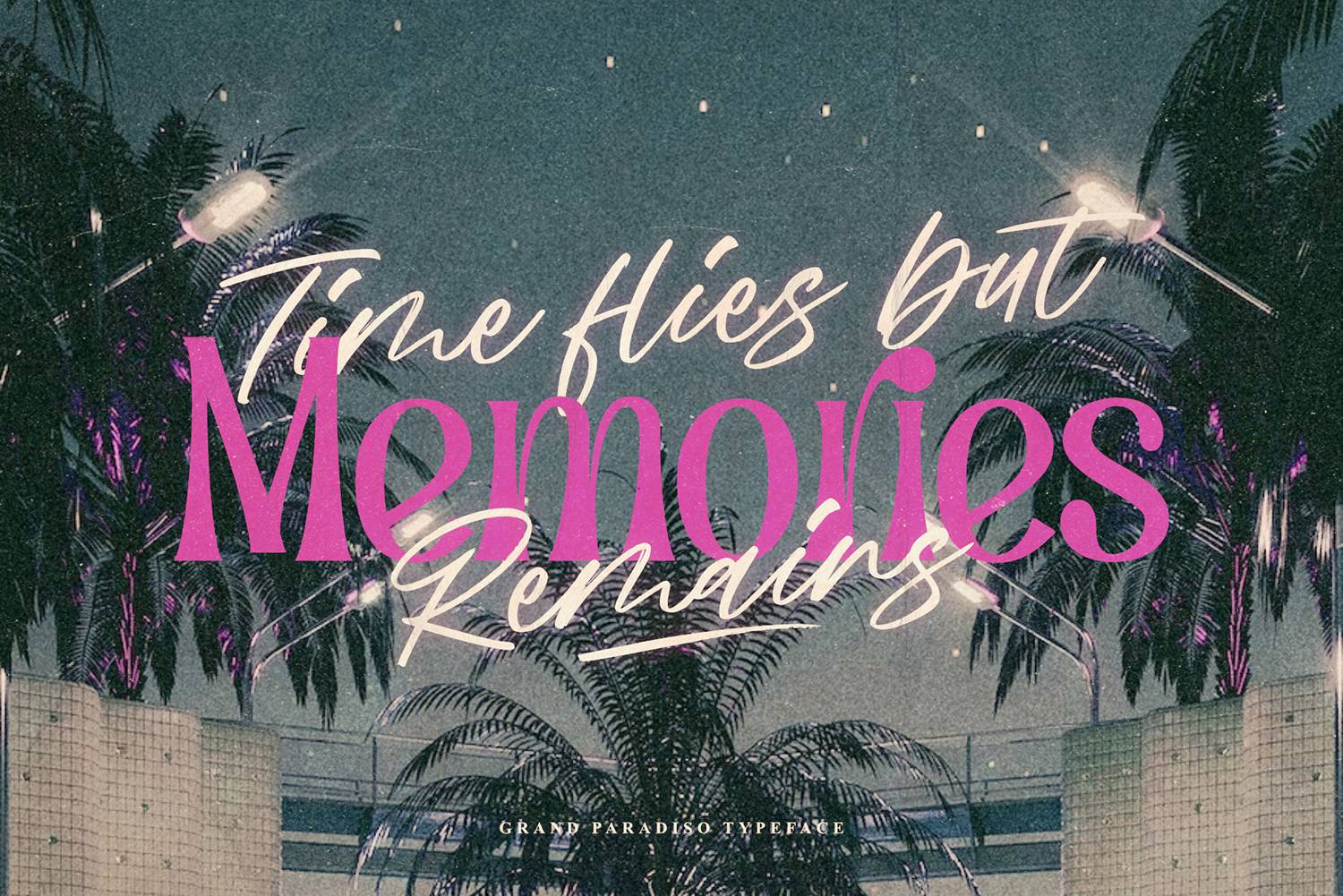 Grand Paradiso Font sample
