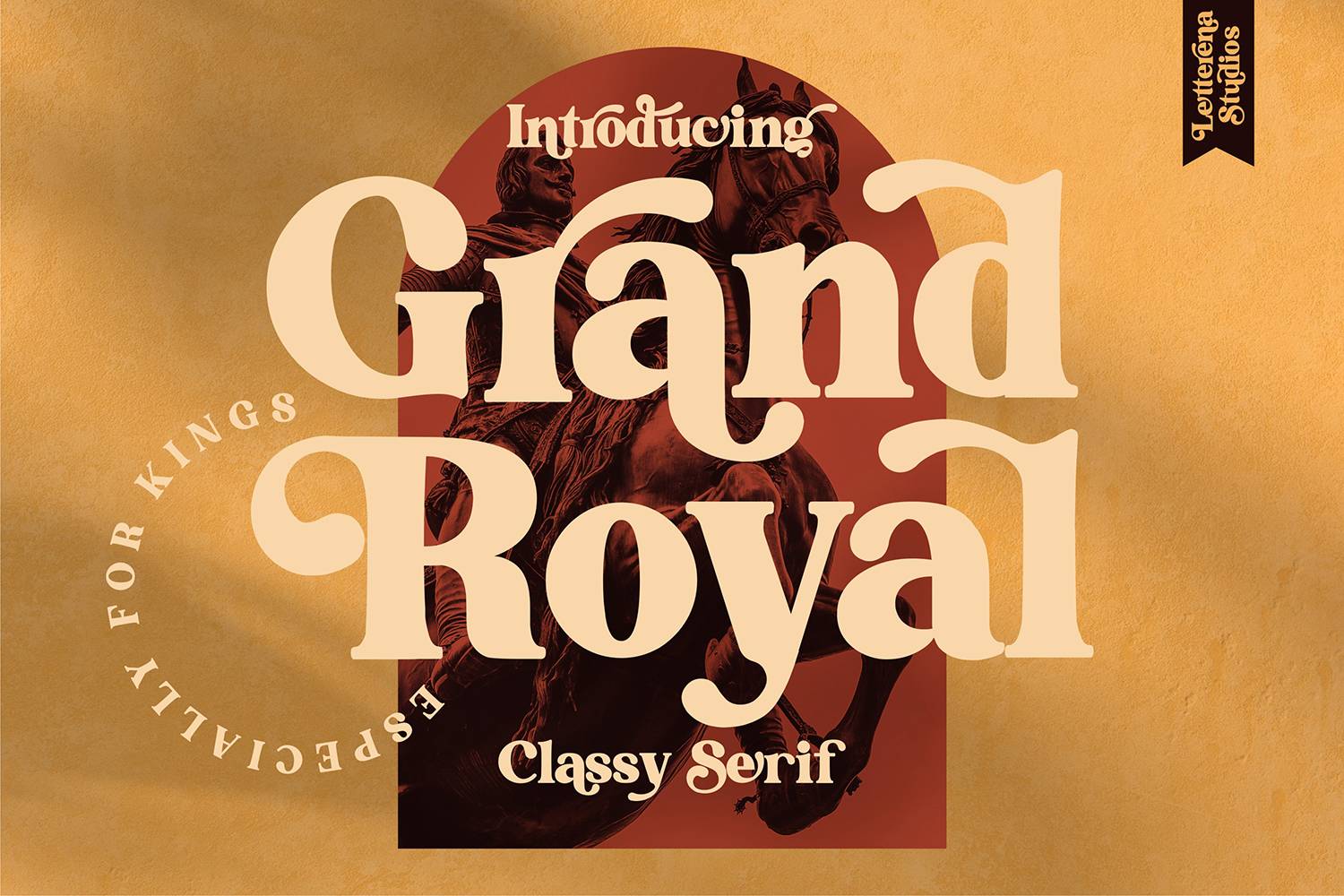 Grand Royal Font sample