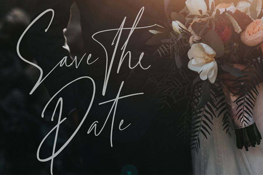 Grandiose Stylish Signature Font sample