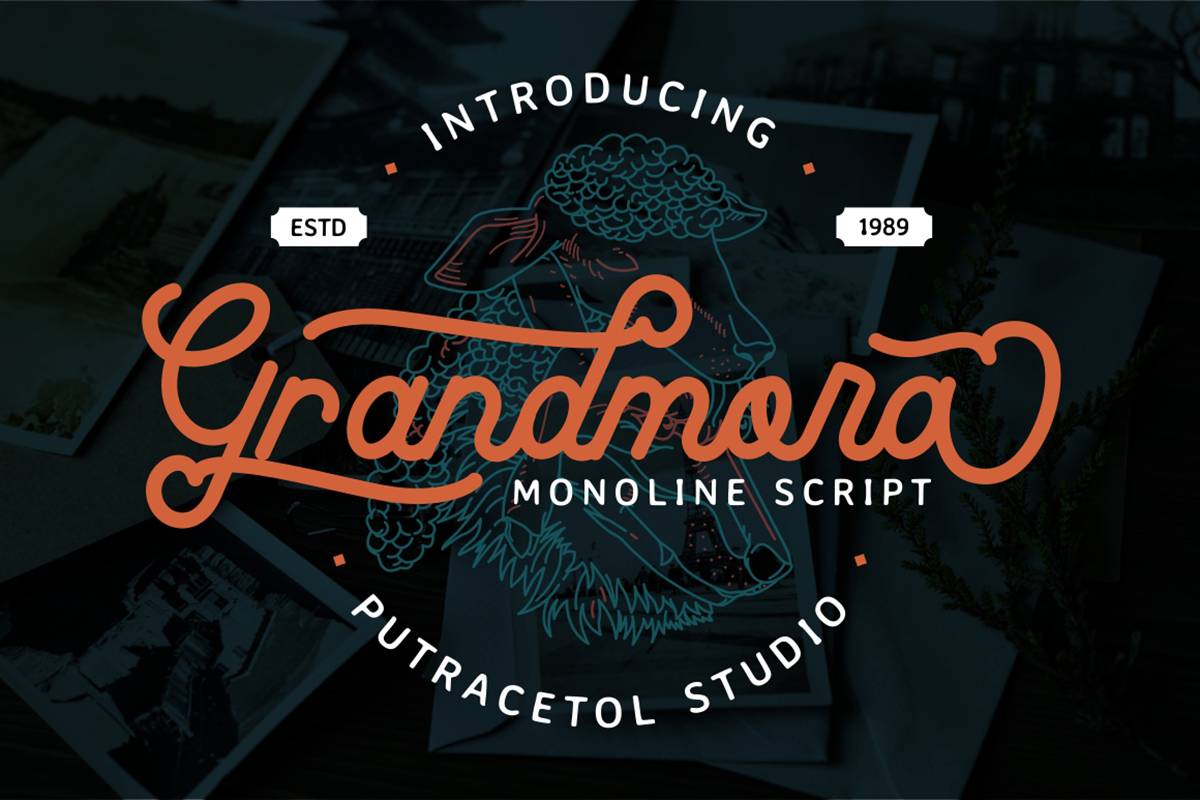 Grandmora Font sample