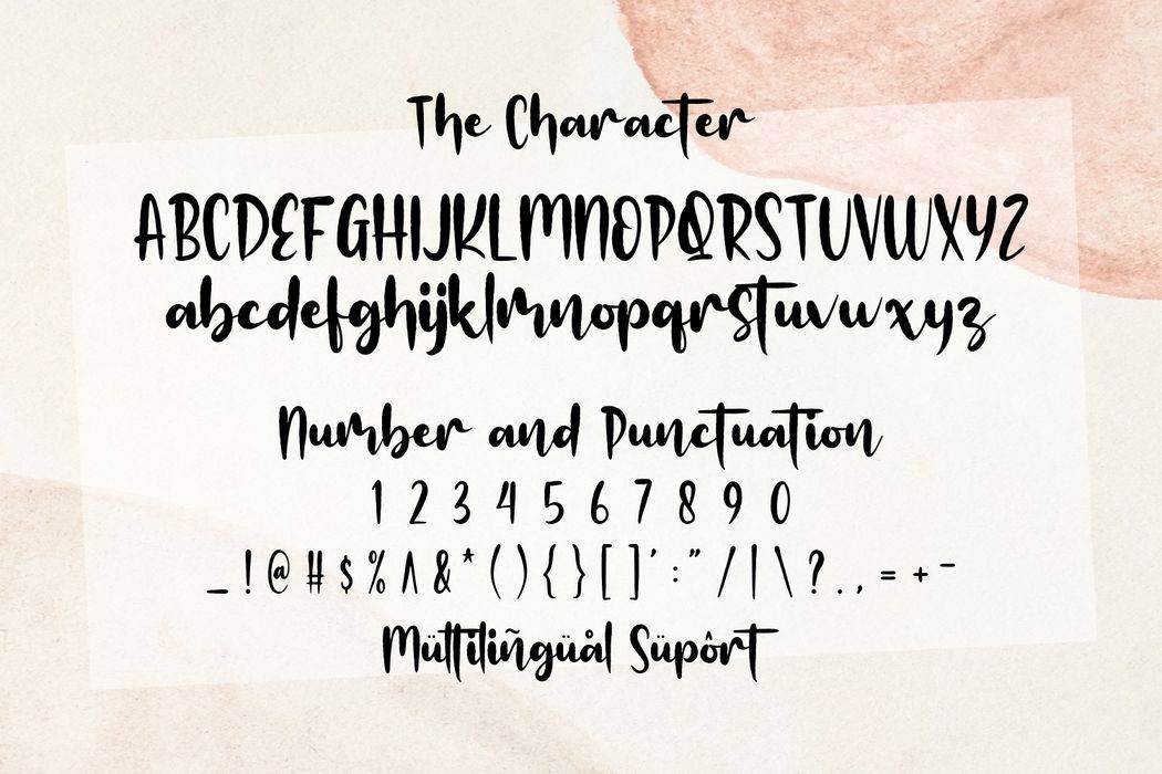 Grateisy Font sample