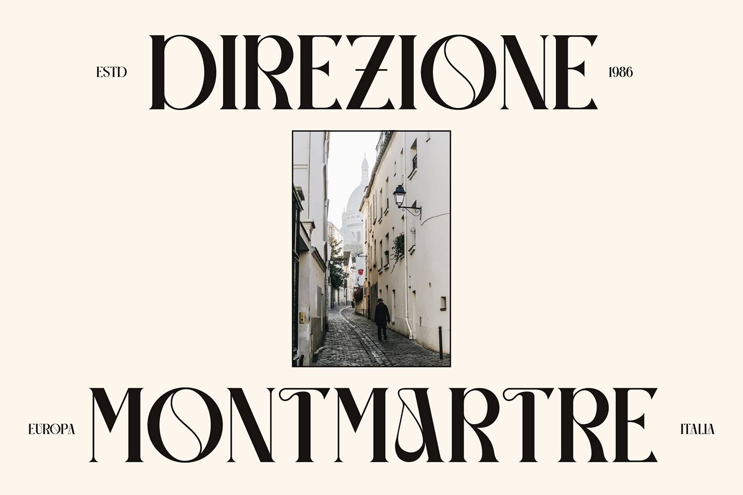 Gravhez Font sample