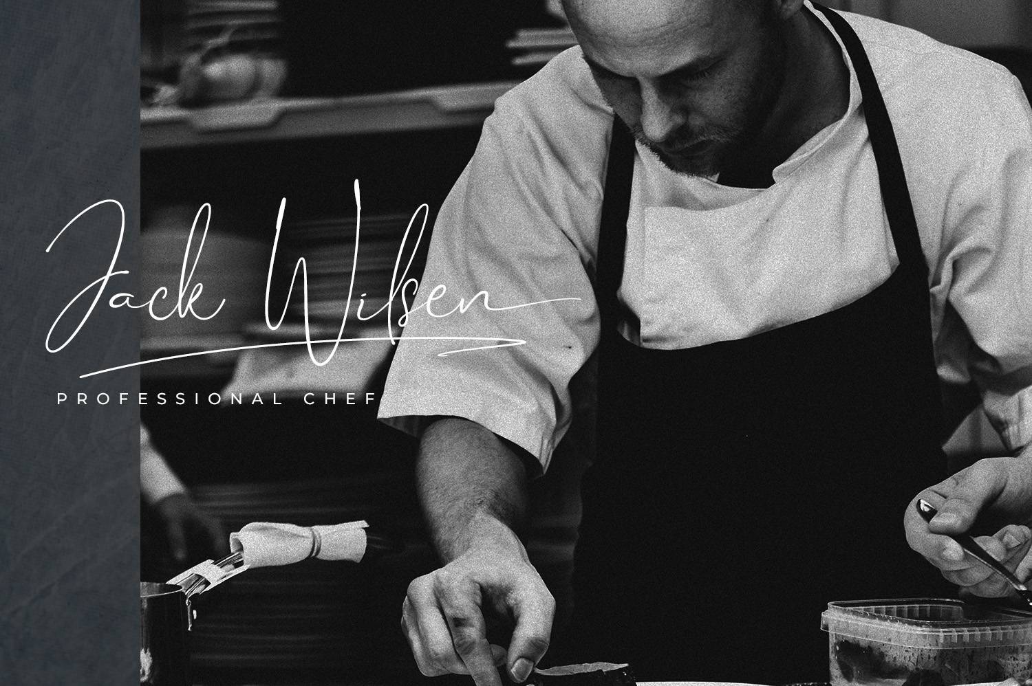 Gravity Handwritten & Signature Font sample