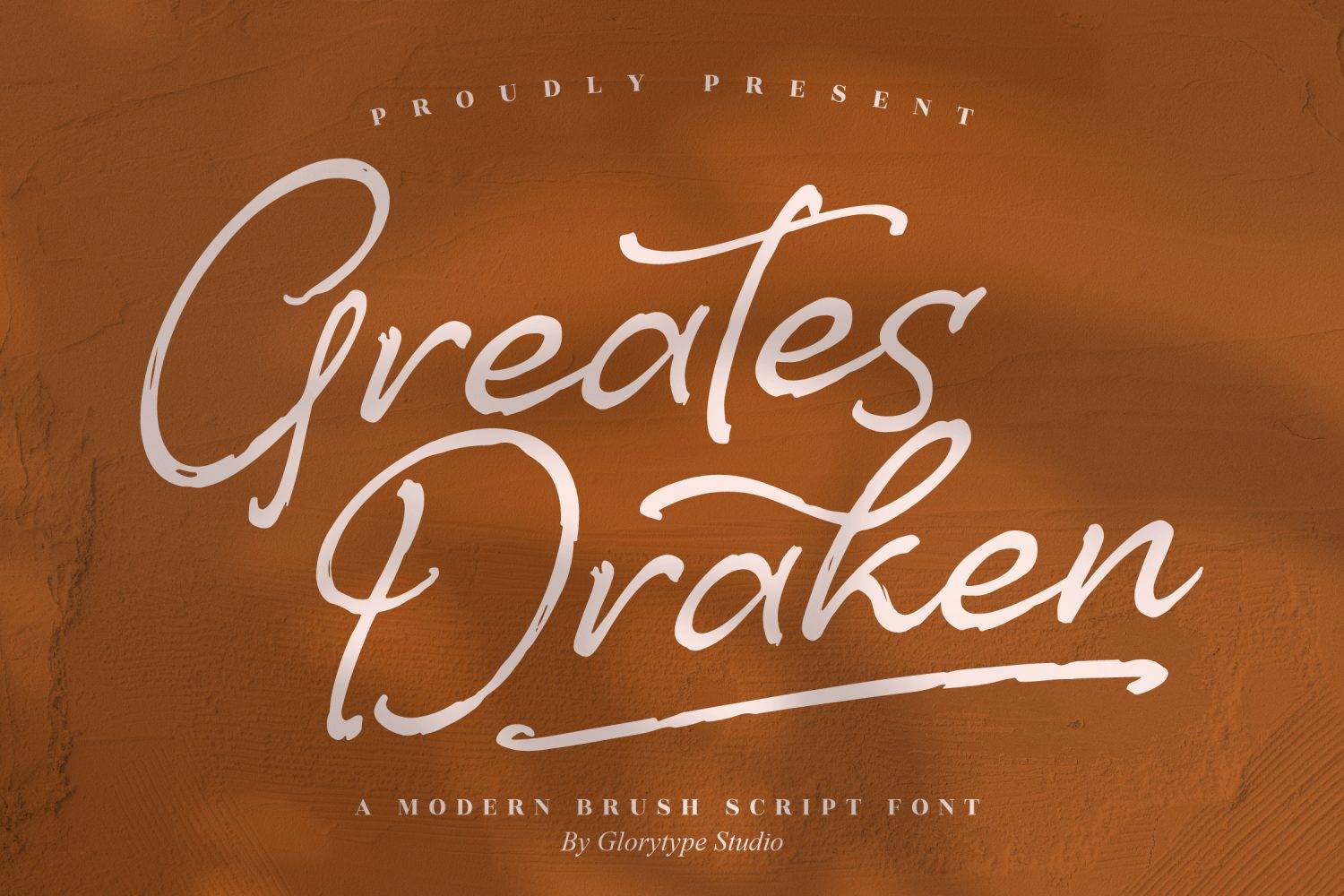 Greates Draken Font sample