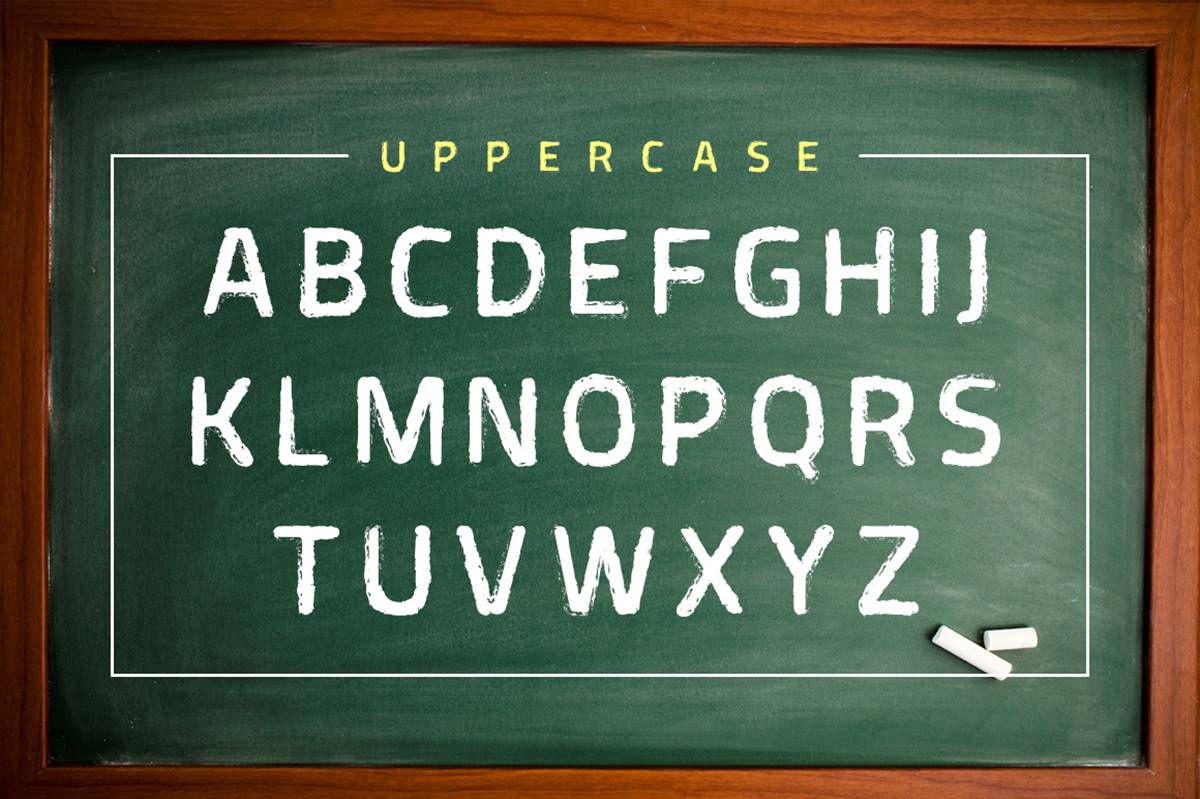 Greepel Font sample