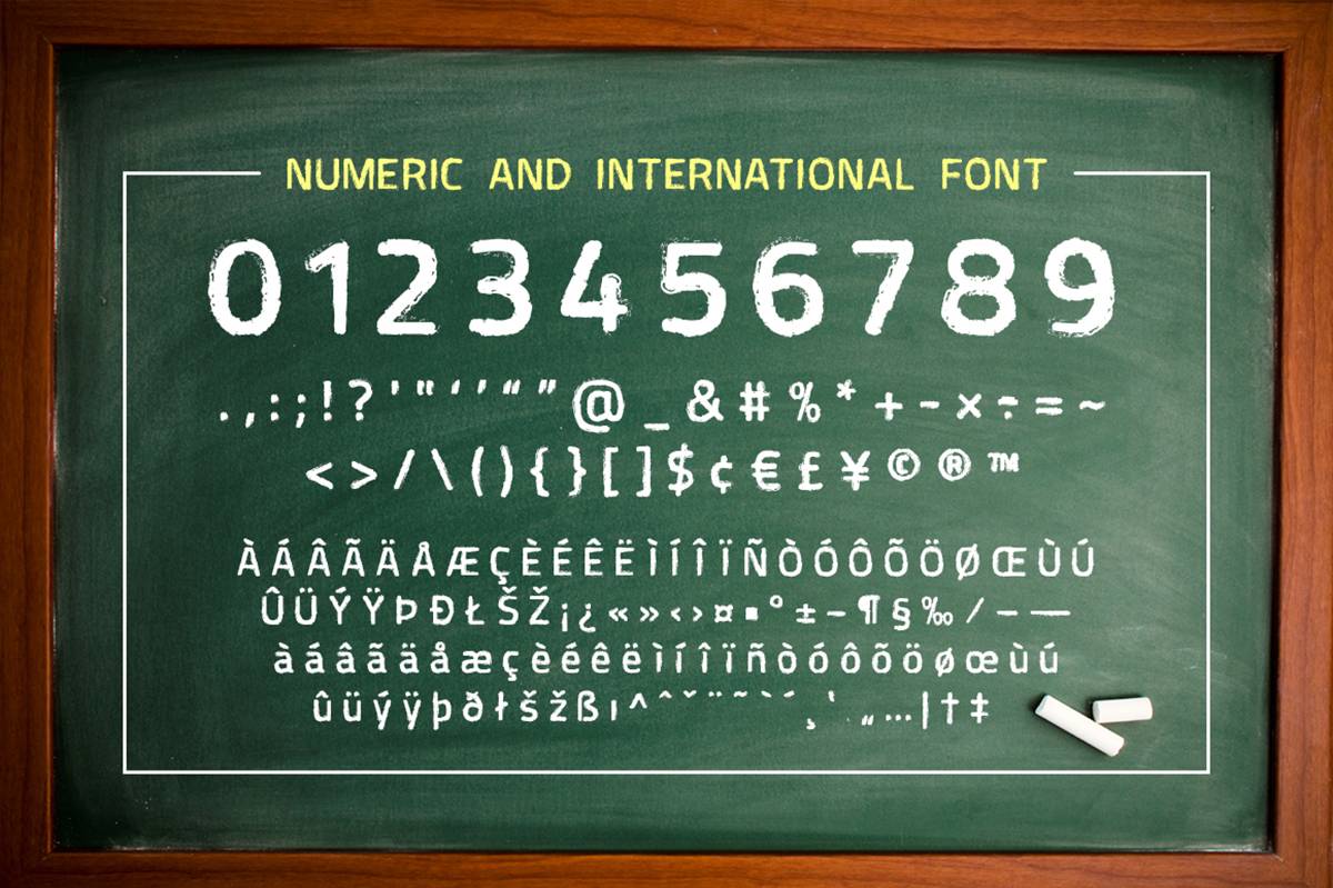 Greepel Font sample