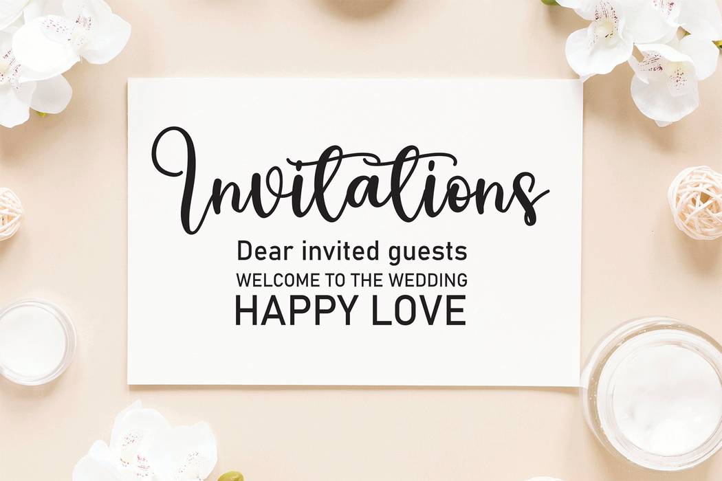 Greeting Font sample