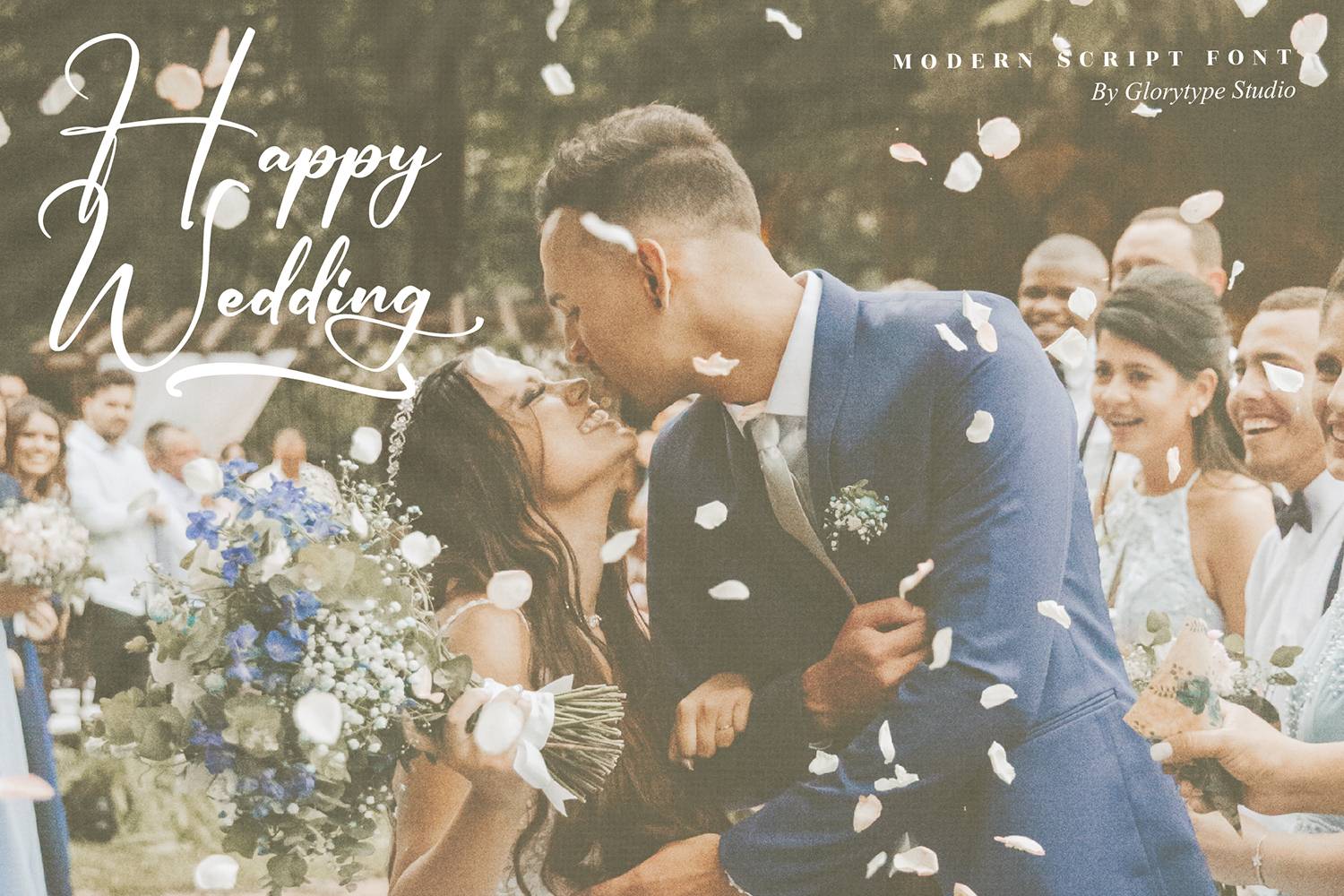 Greeting Yesterday Font sample