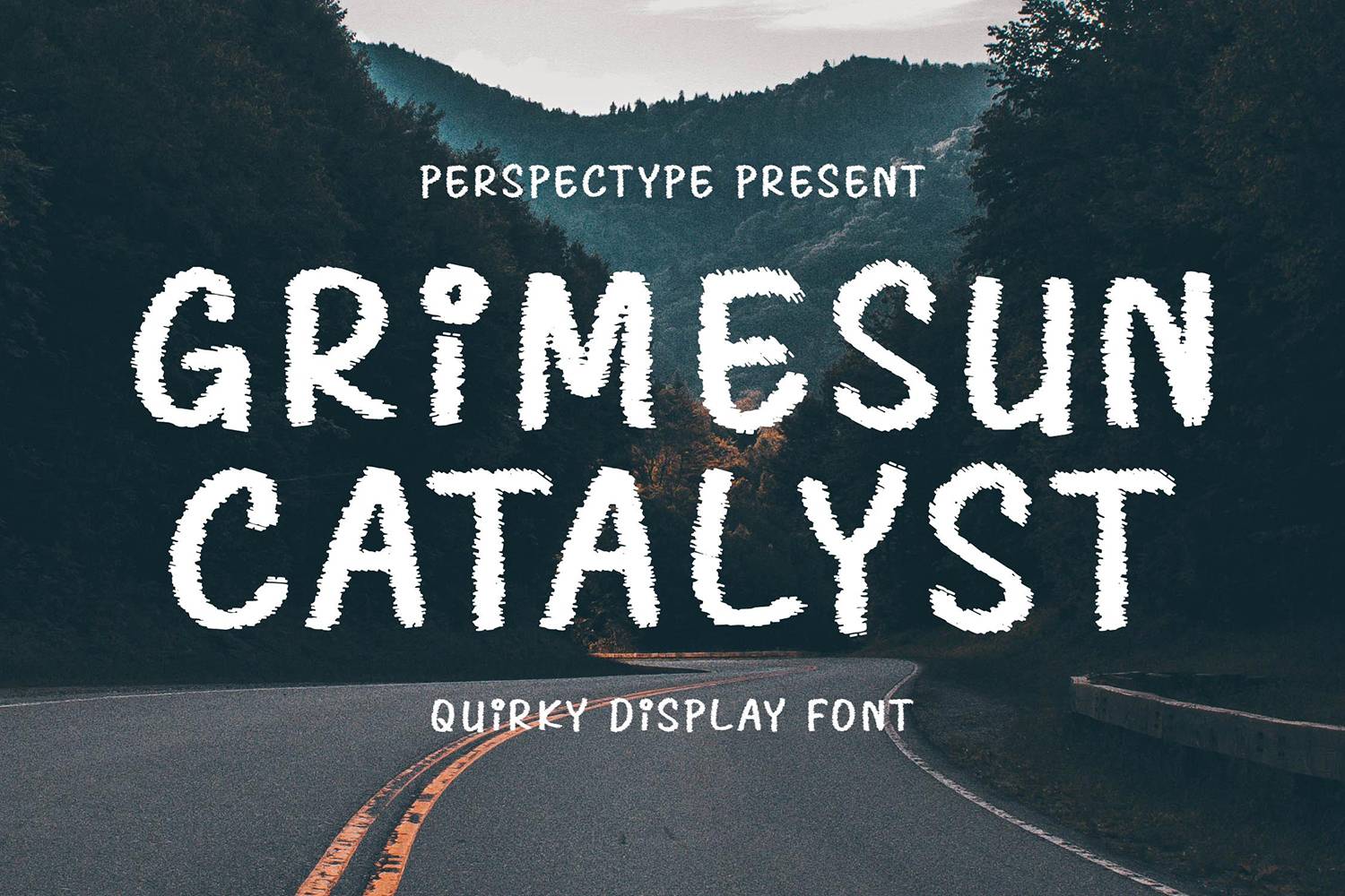 Grimesun Catalyst Font sample