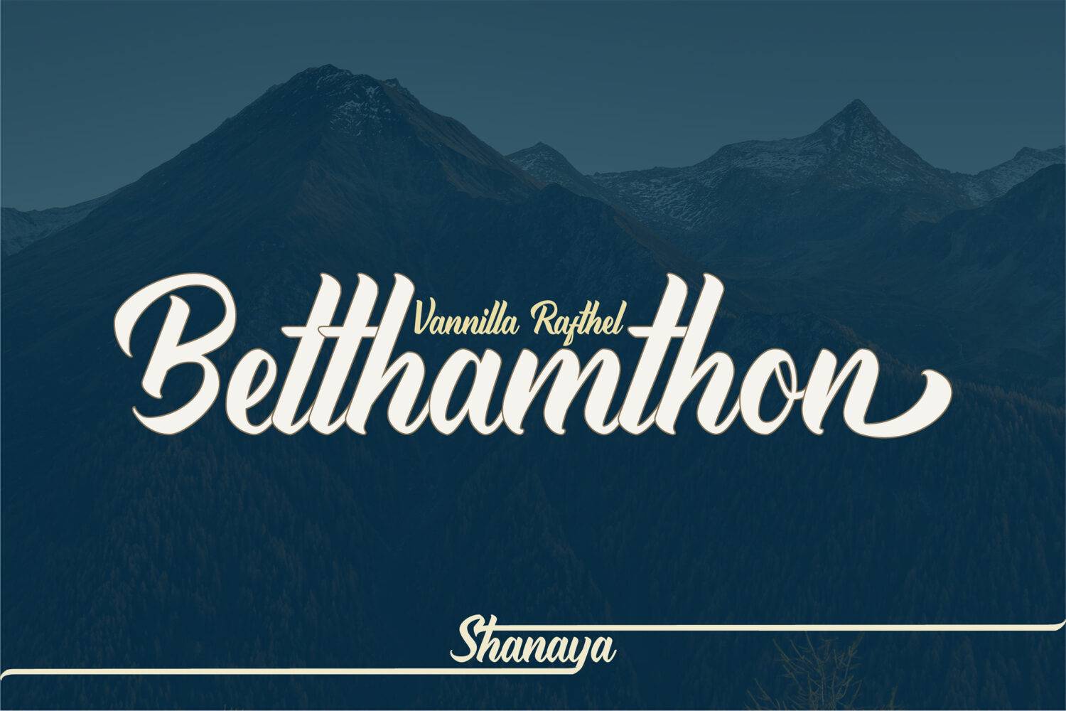 Griseldya Font sample
