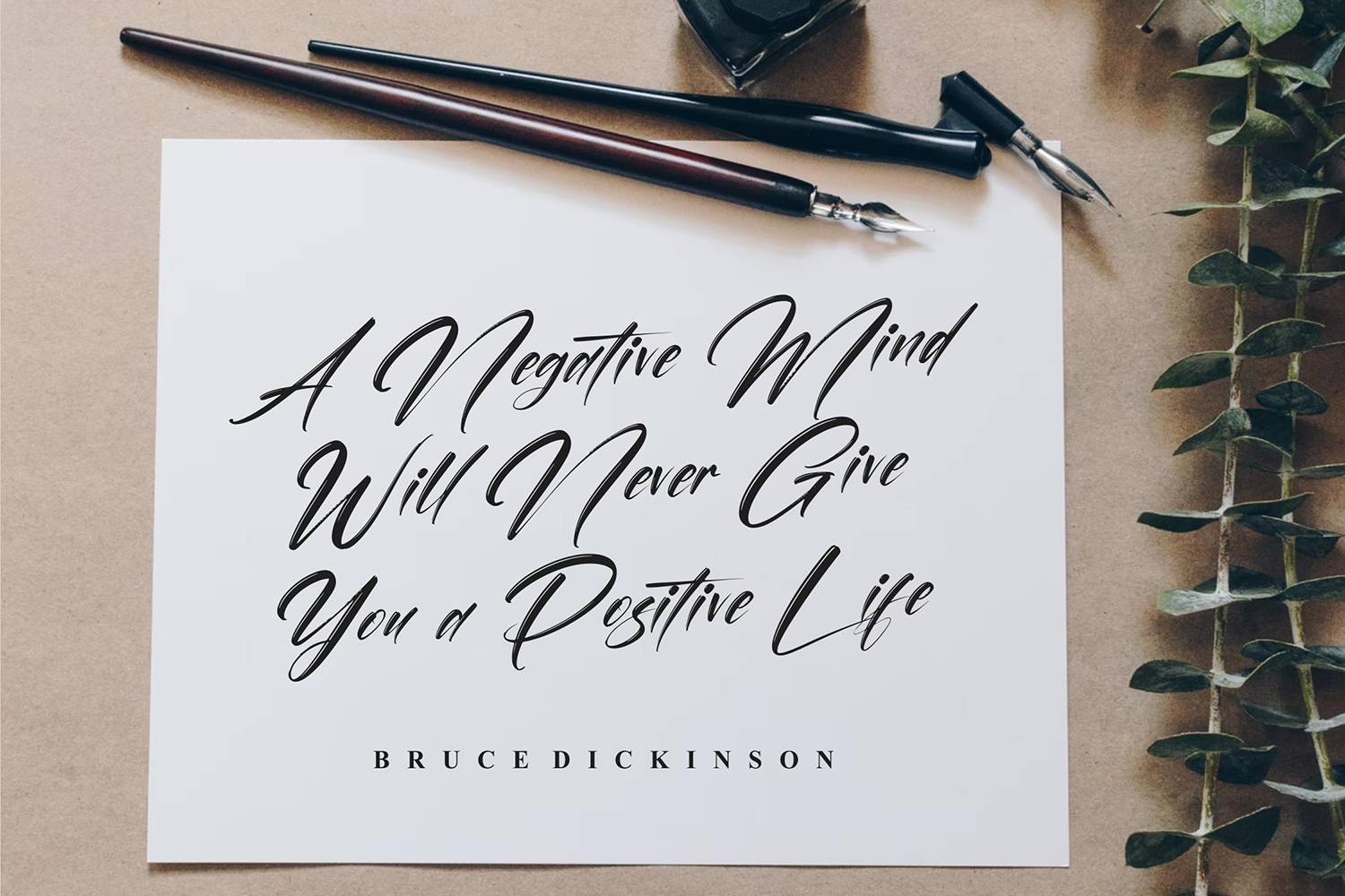 Grontfess Brushela Font sample