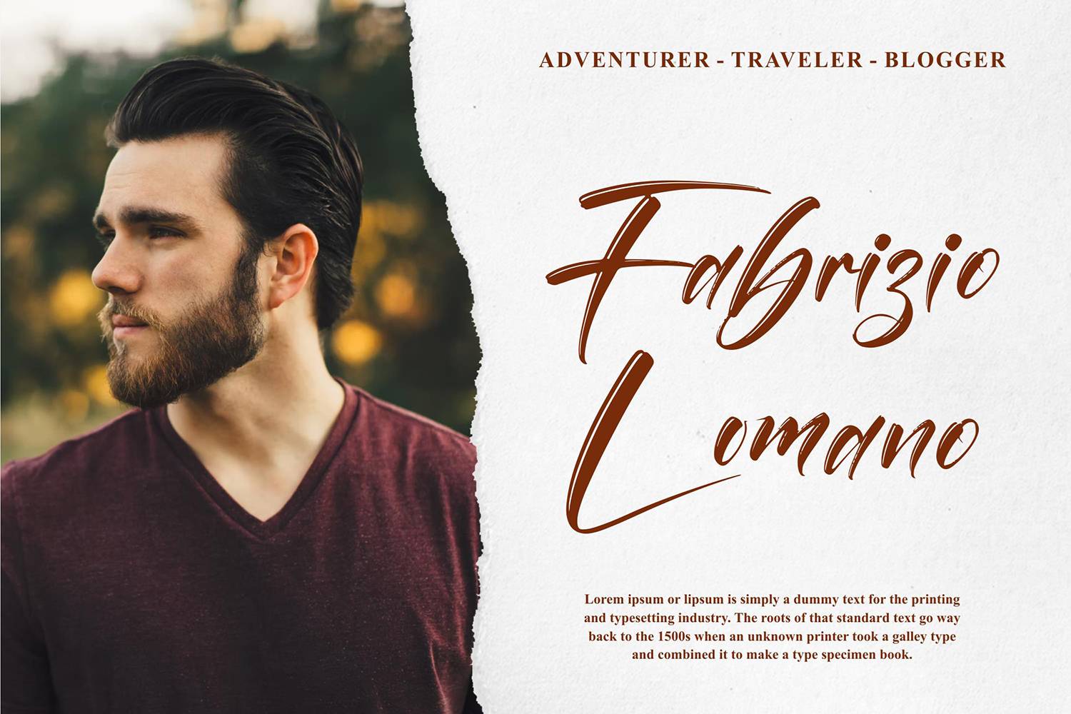 Grontfess Brushela Font sample