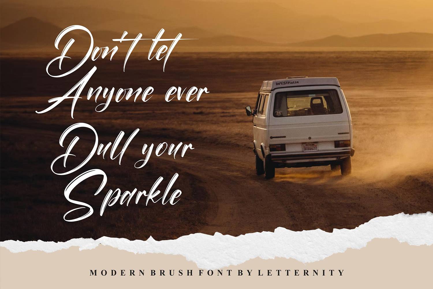 Grontfess Brushela Font sample