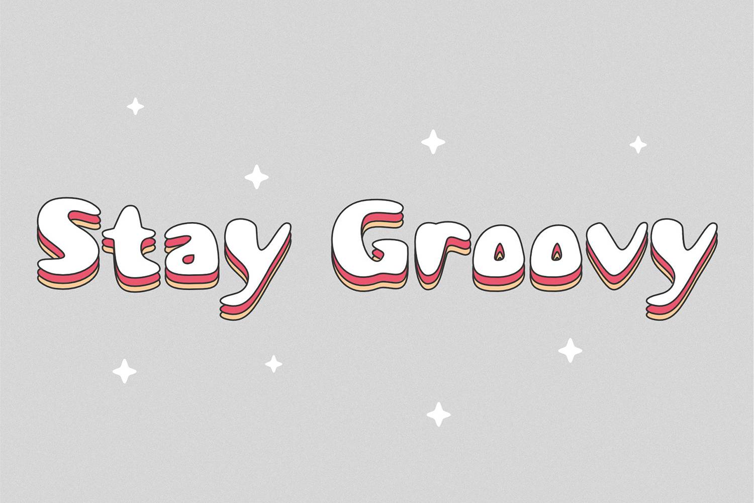 Groovy Daisy Font sample