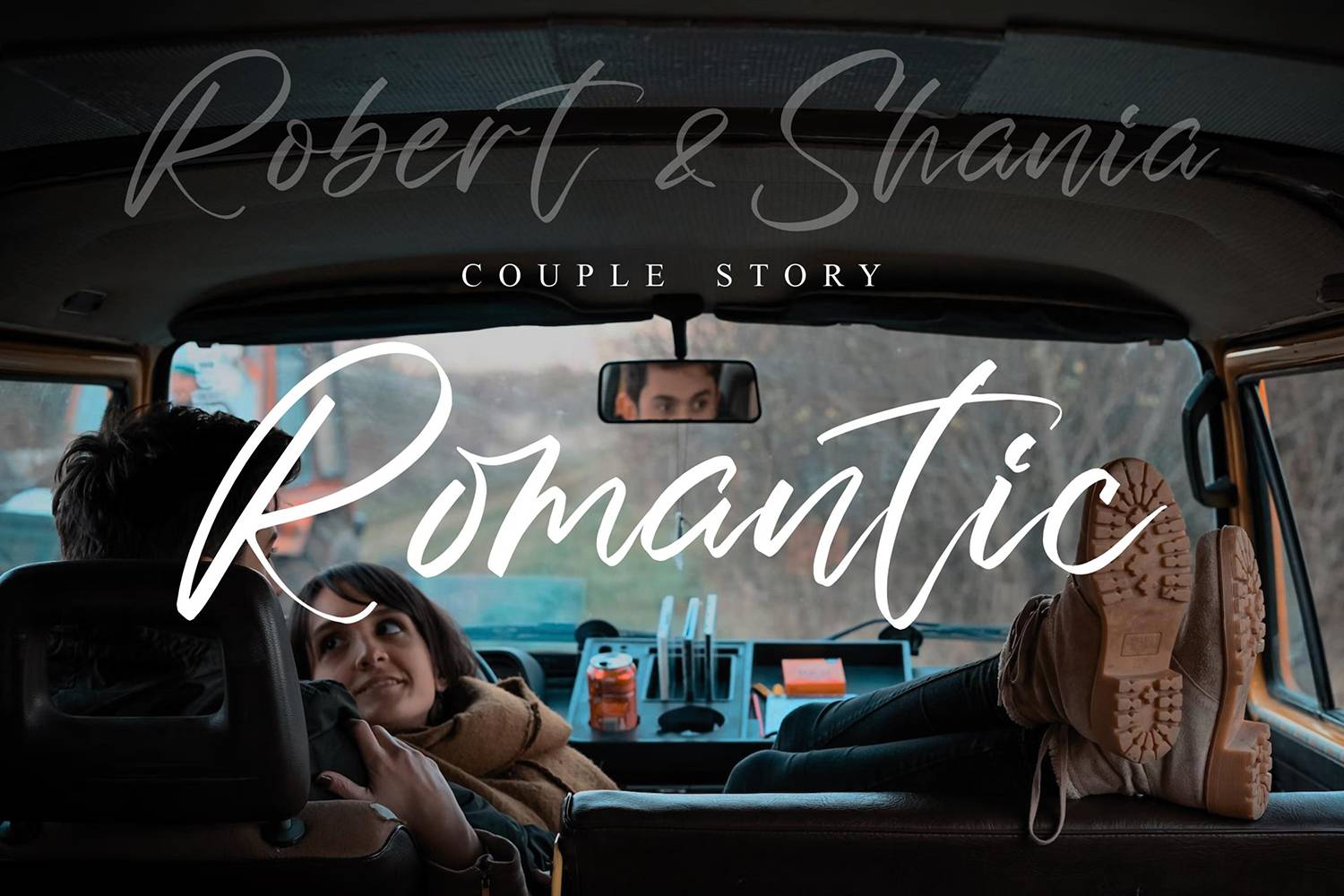 Growhitte Font sample