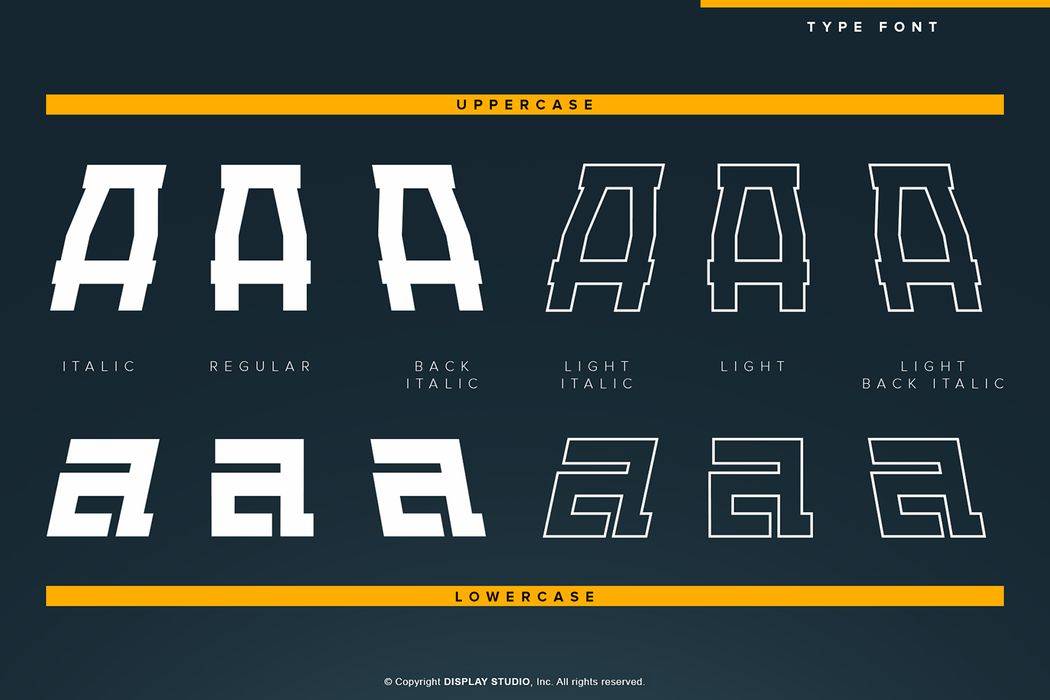 Guardian Warrior Font sample