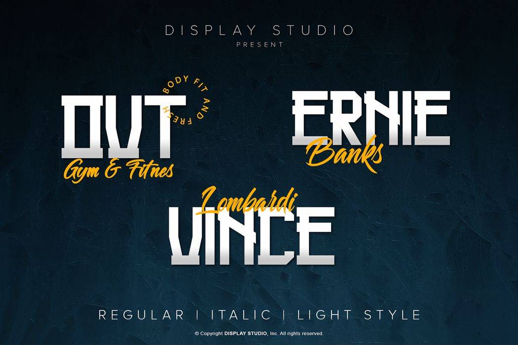 Guardian Warrior Font sample