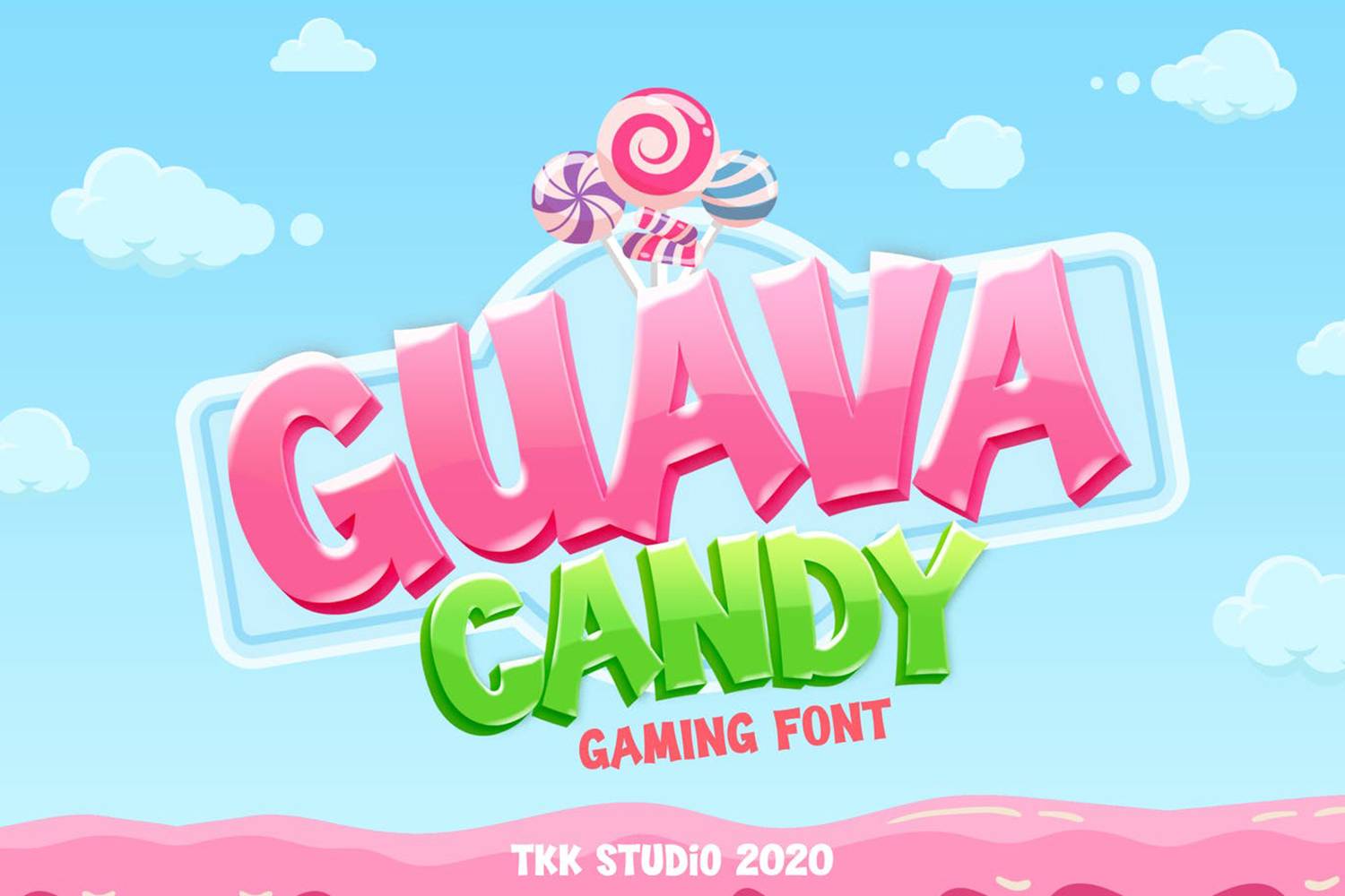Guava Candy Font sample