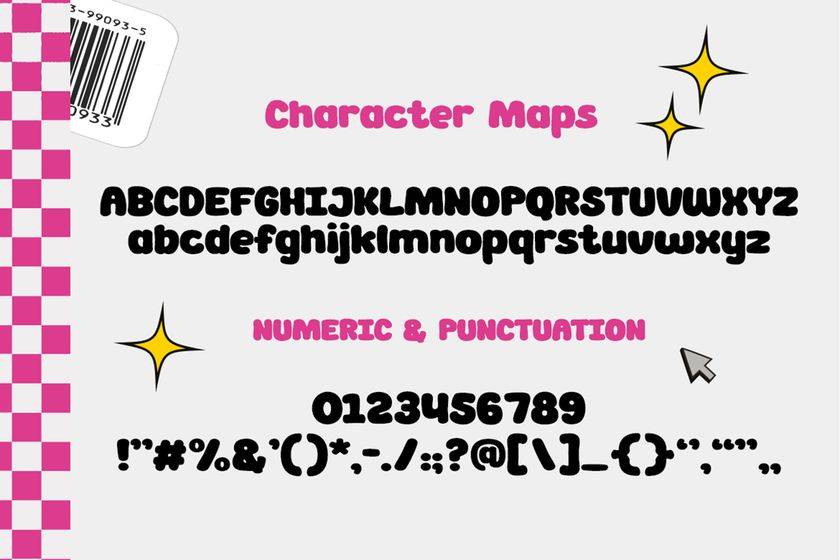 Gummy Bear Font sample