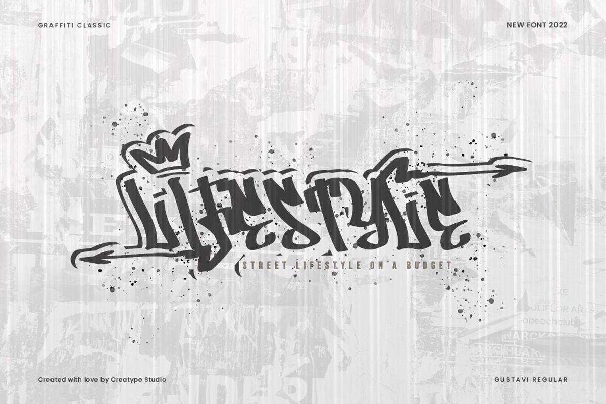 Gustavi Font sample