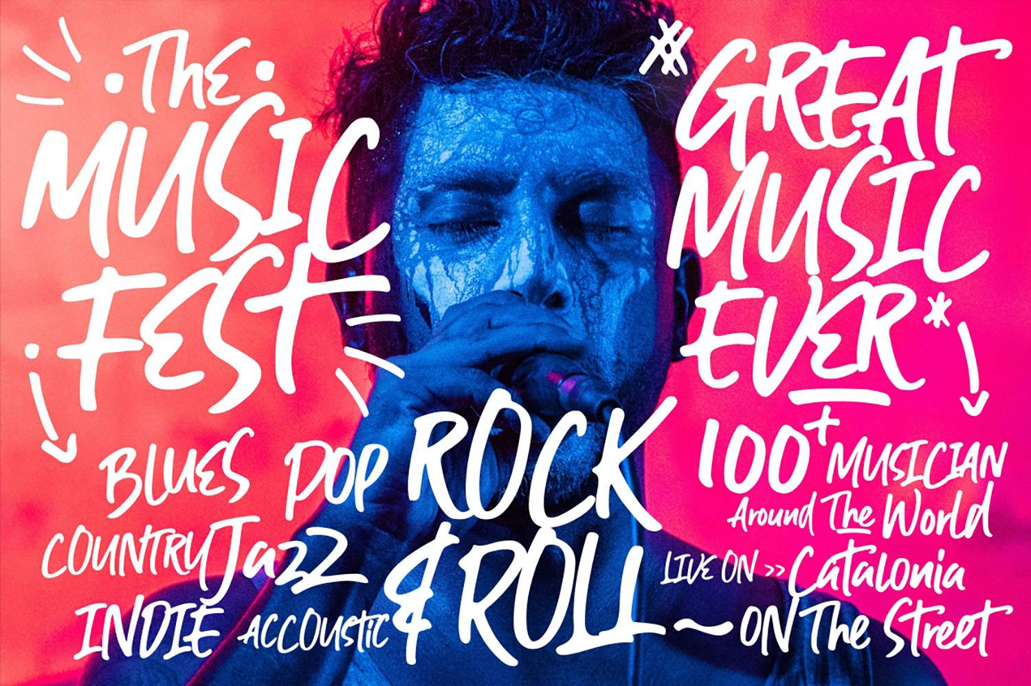 Guthen Bloots Font sample