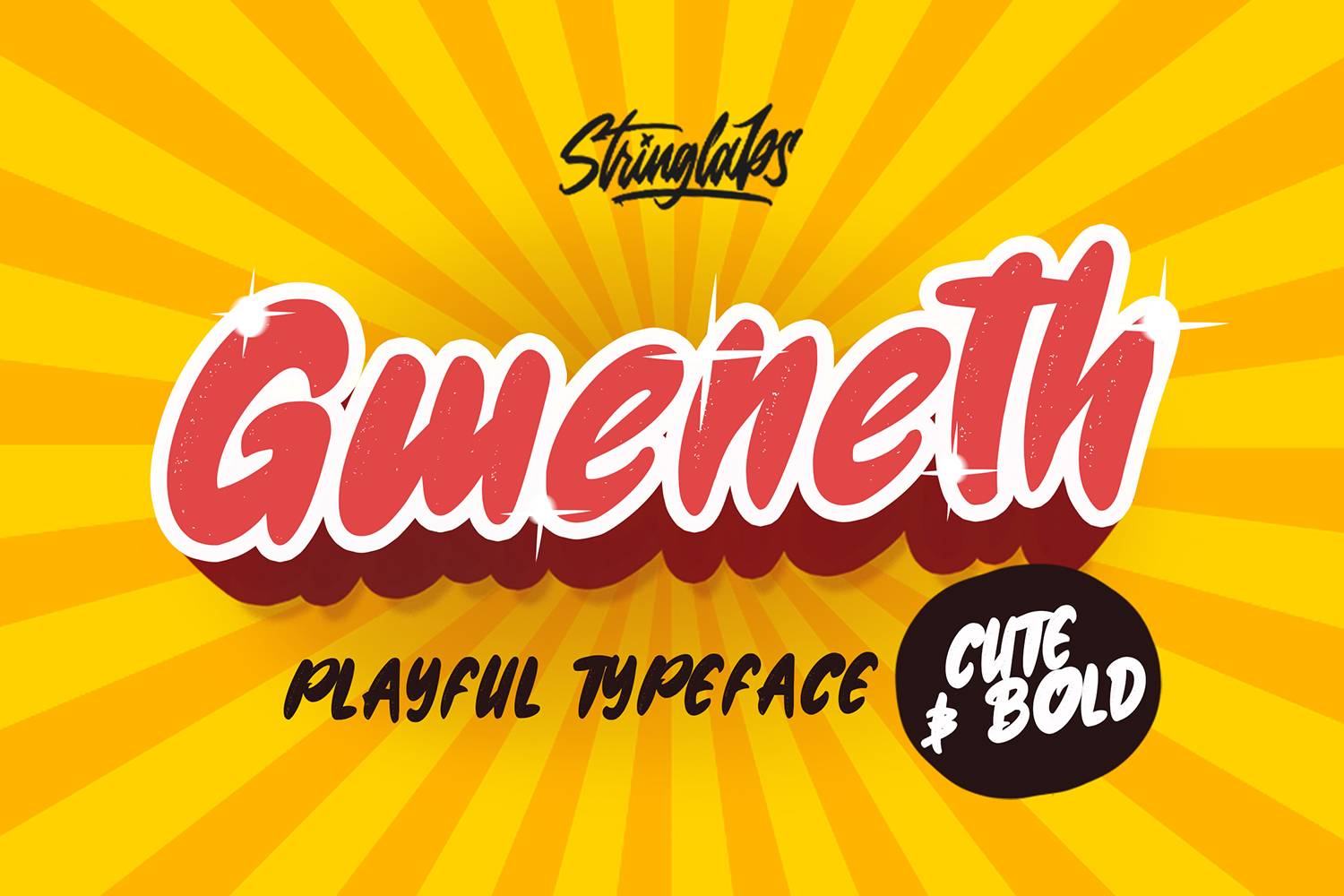 Gweneth Font sample