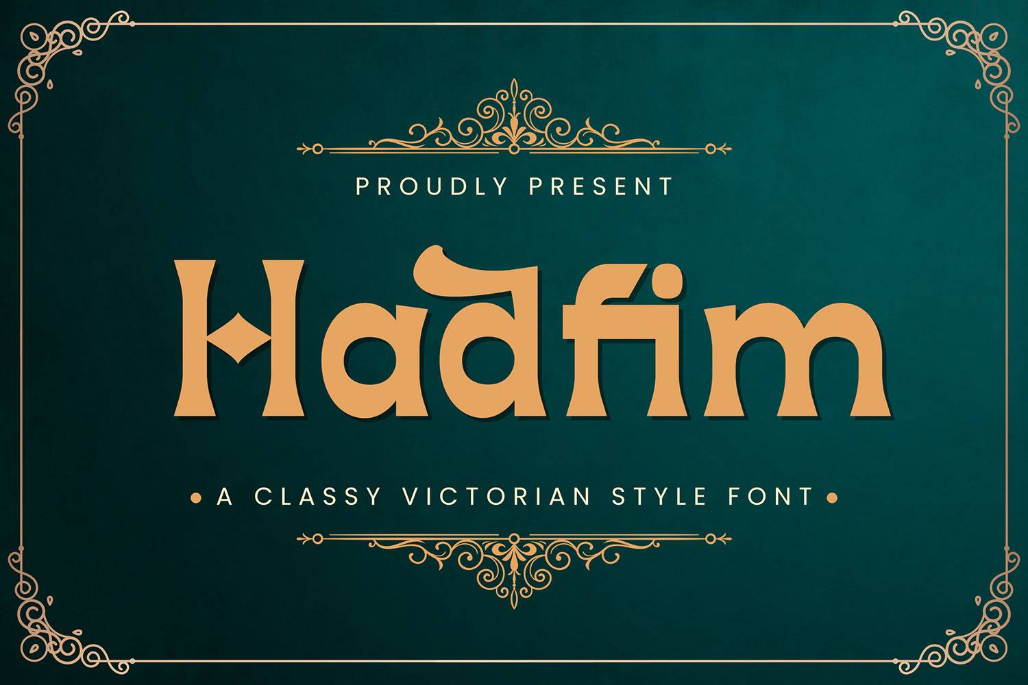 Hadfim Font sample