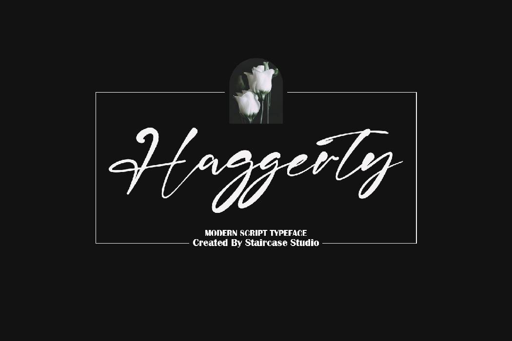 Haggerty Font sample