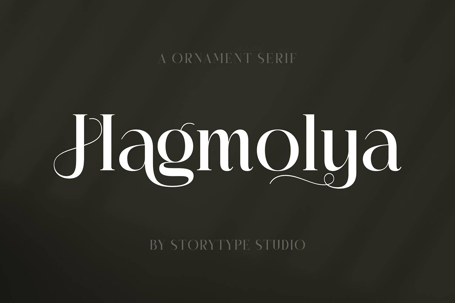 Hagmolya Font sample