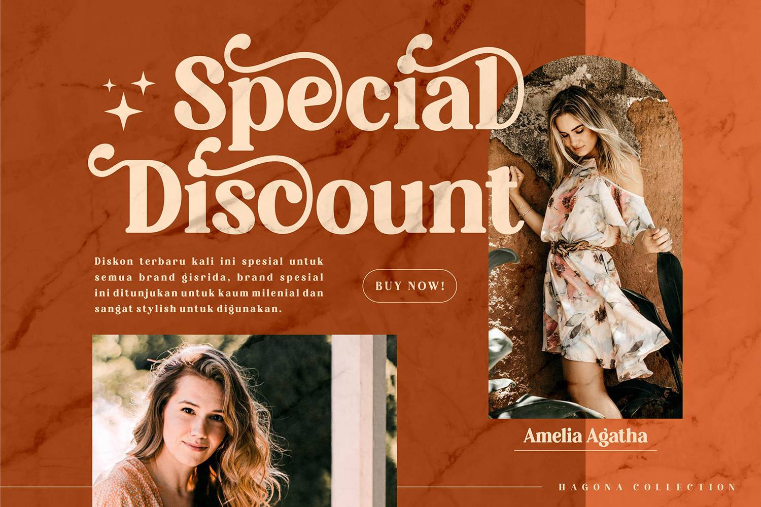 Hagona Classy Font sample