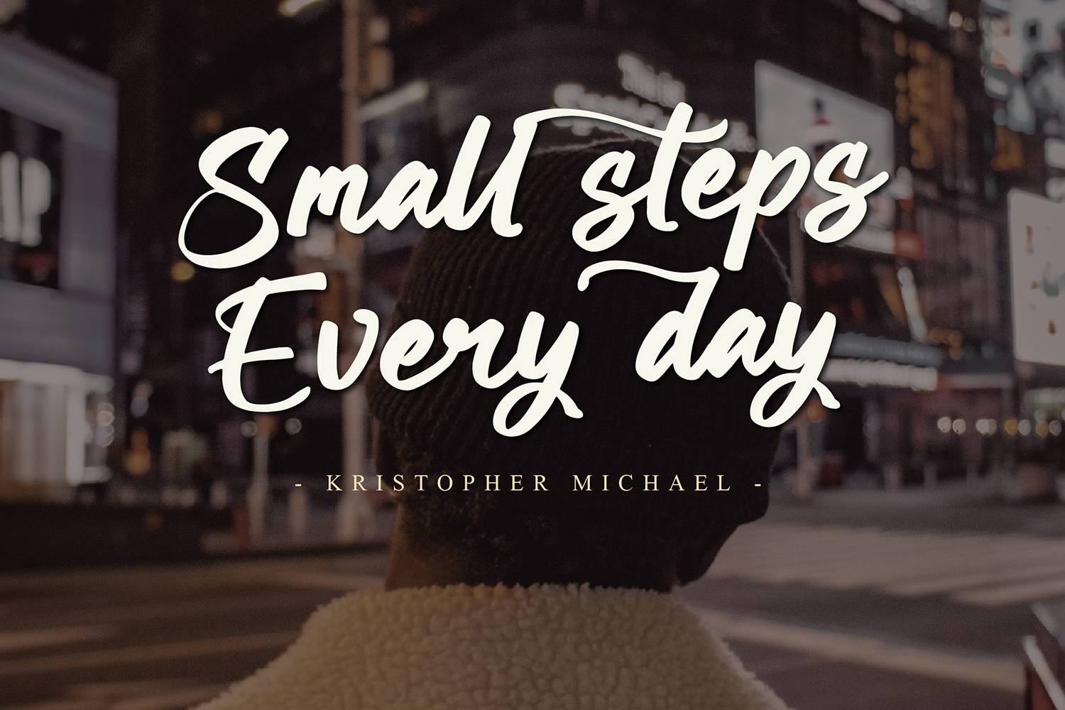 Halbert Font sample