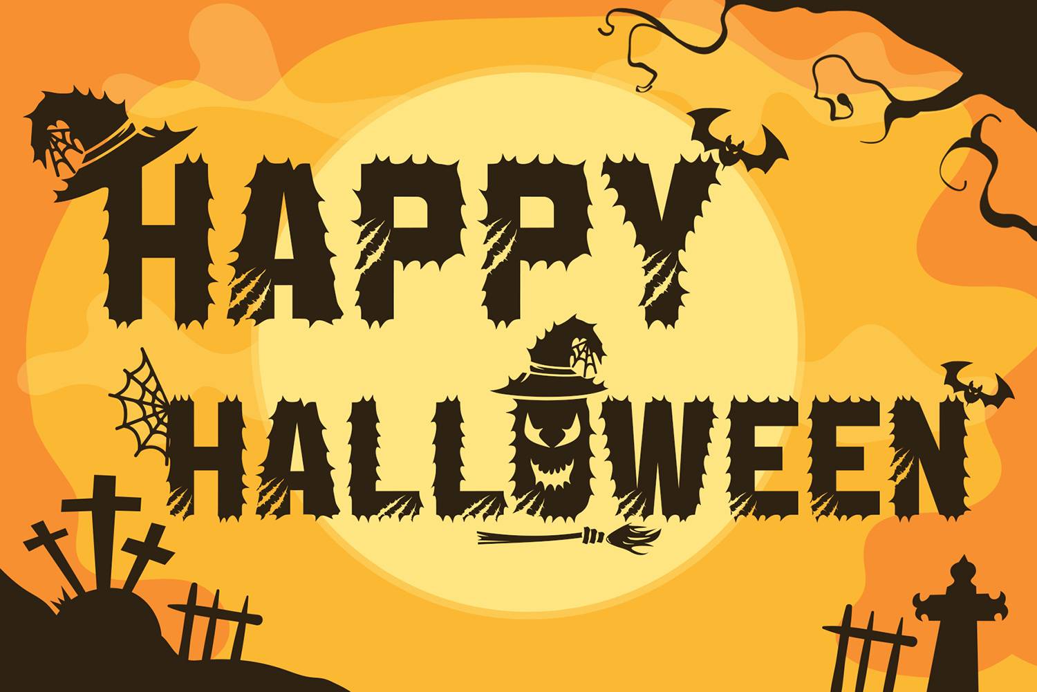 Hallo Witch Font sample