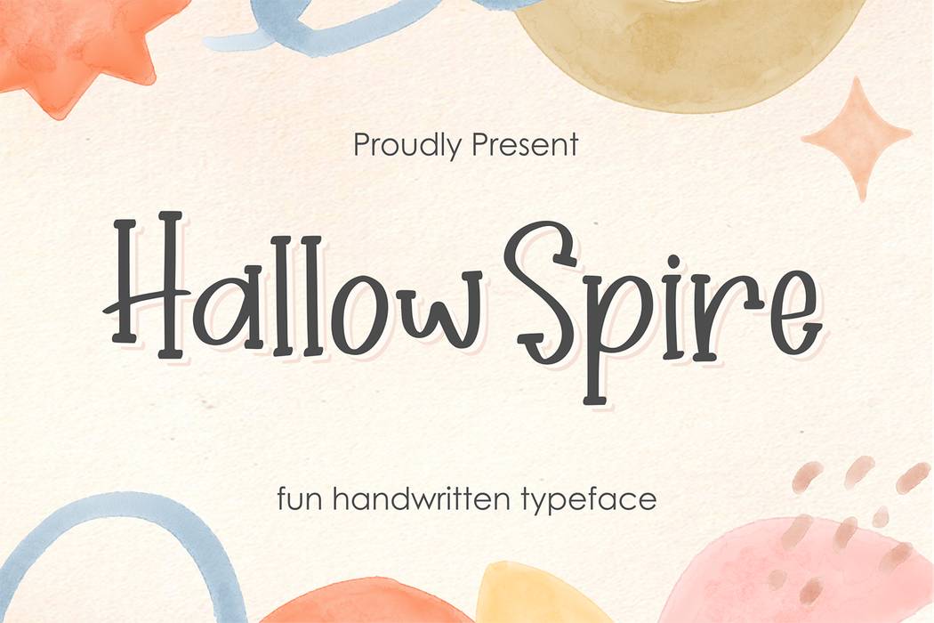 Hallow Spire Font sample