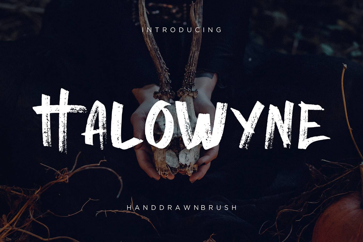 Halowyne Font sample