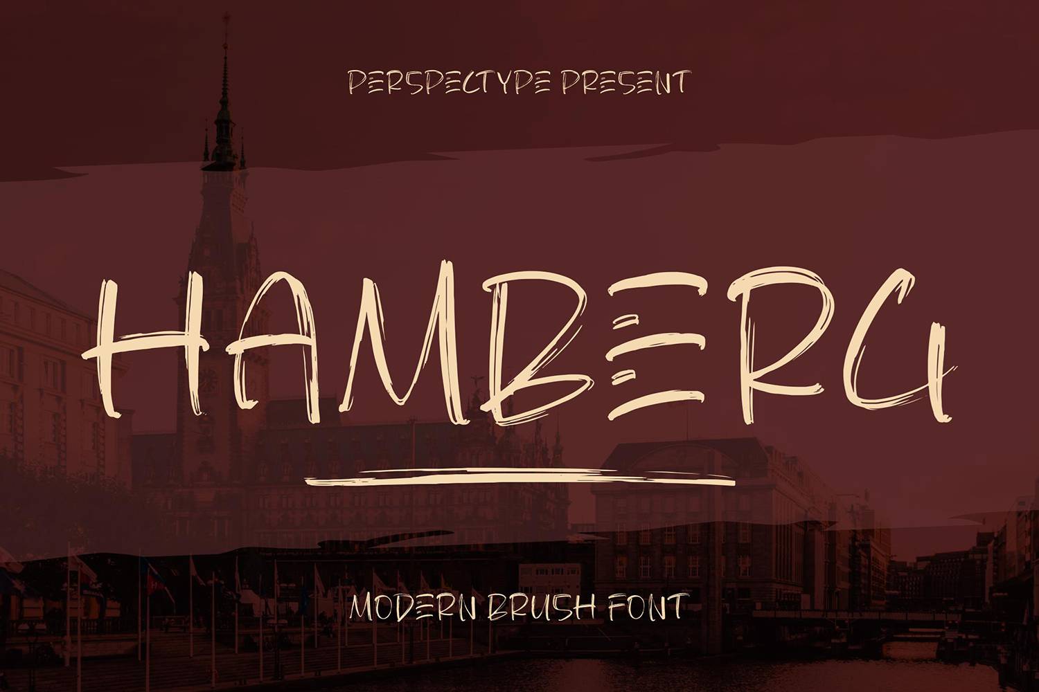 Hamberg Font sample