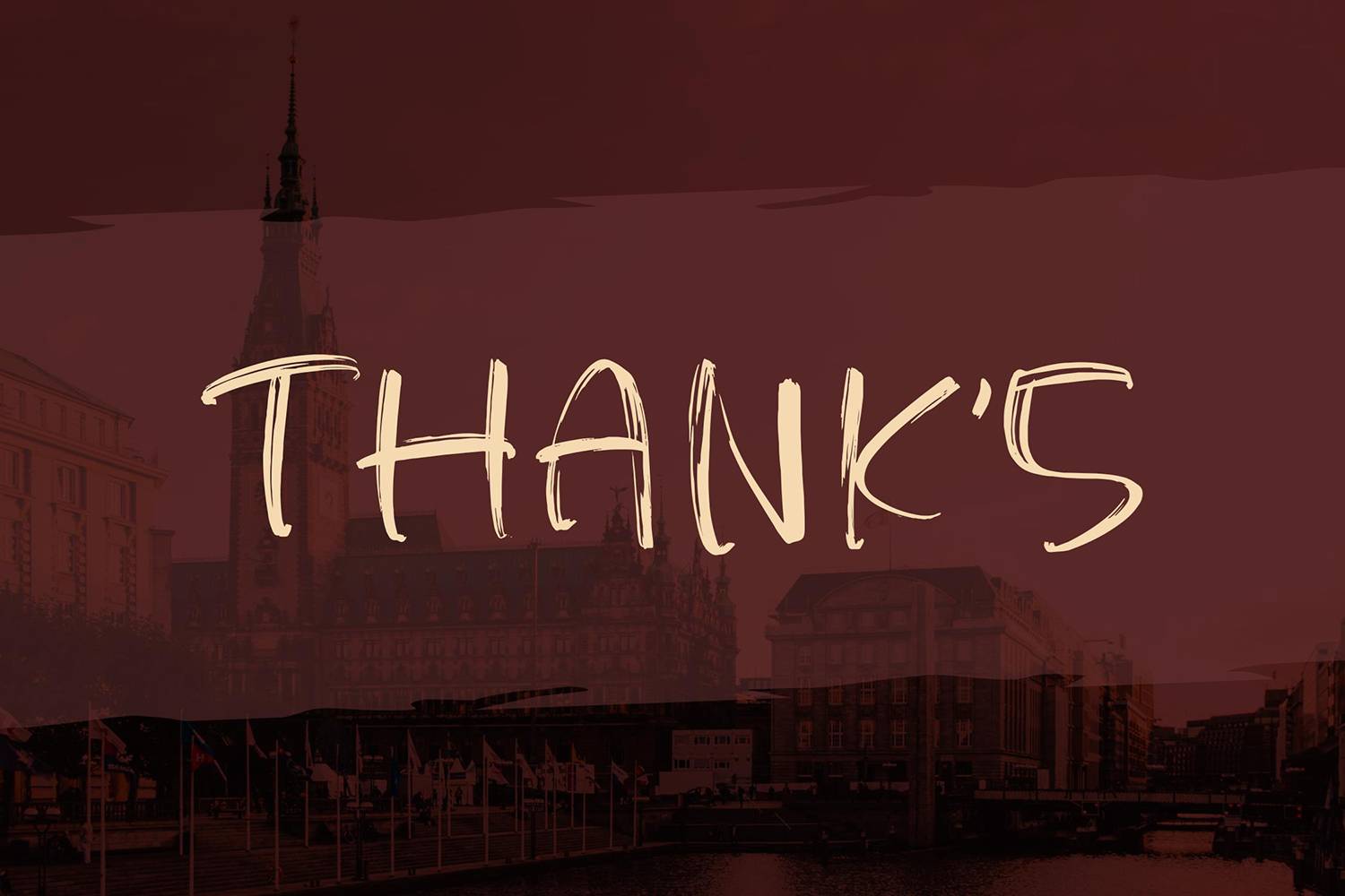 Hamberg Font sample
