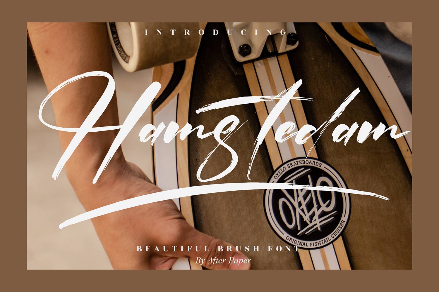 Hamstedam Font sample