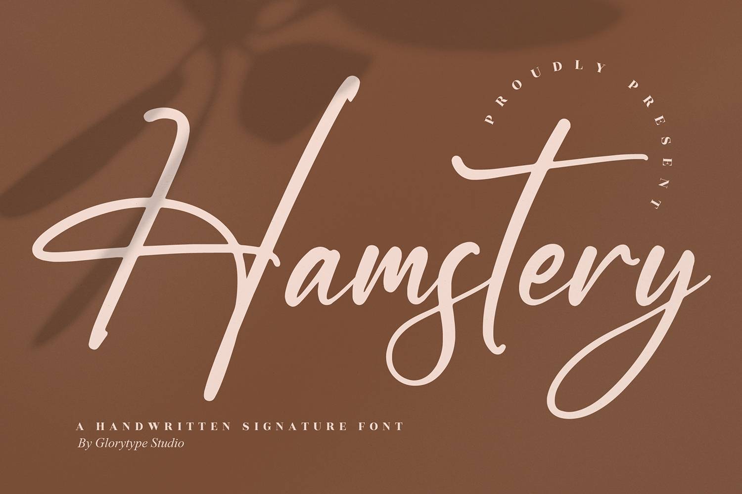 Hamstery Font sample