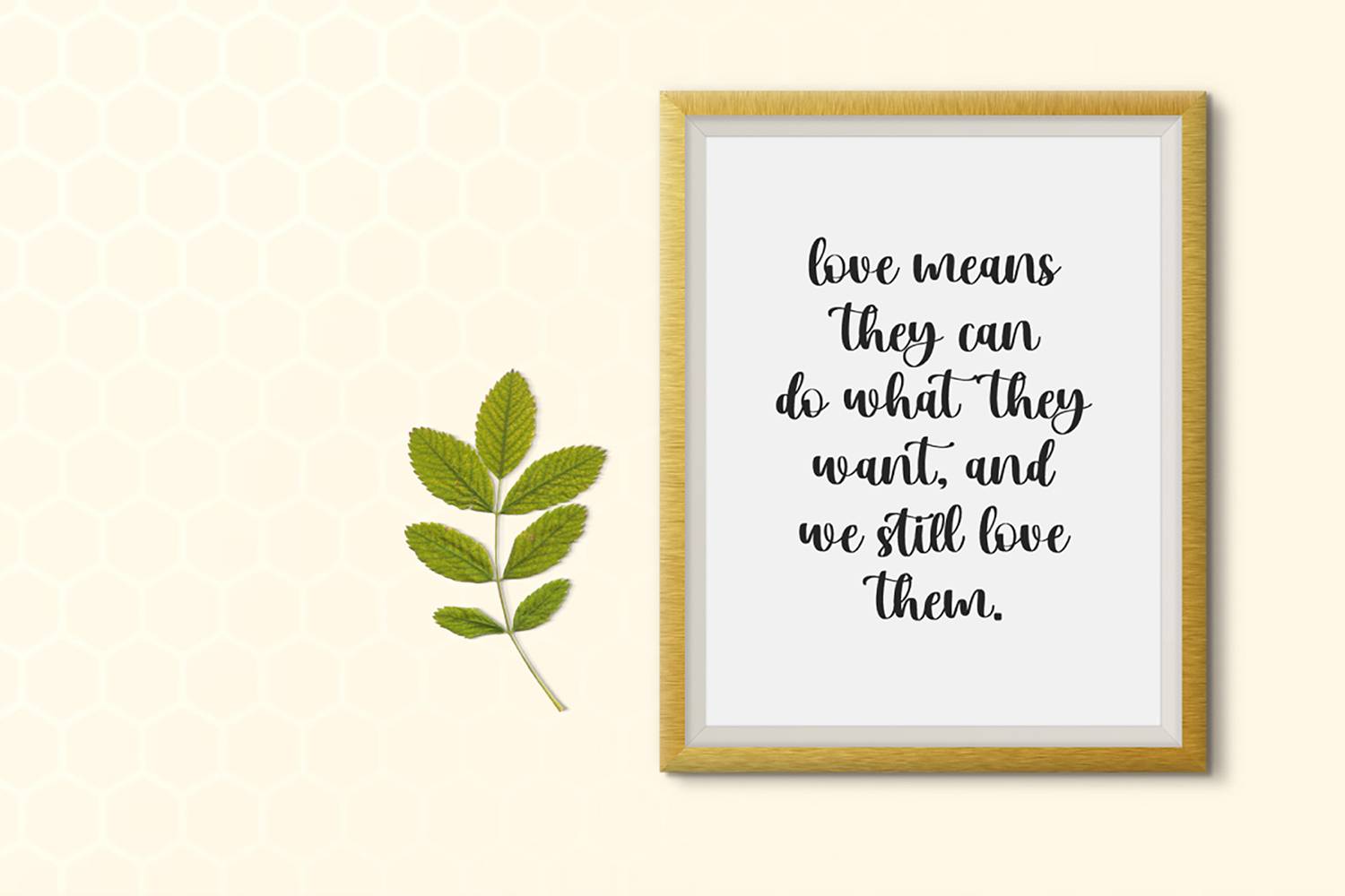 Hanale Font sample